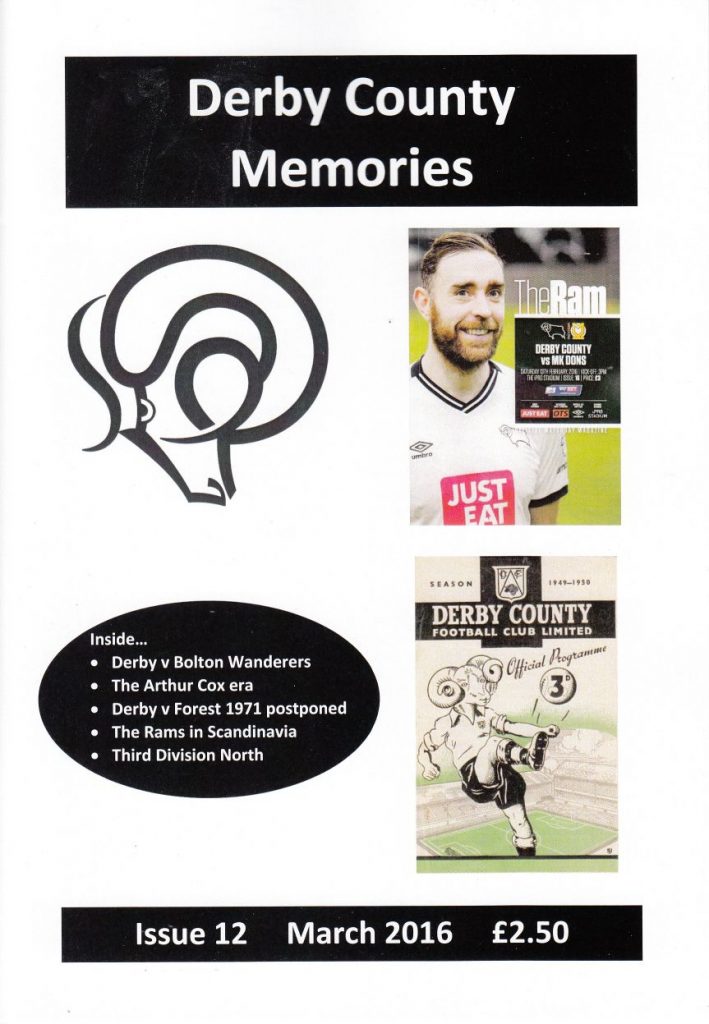 About Derby County Memories